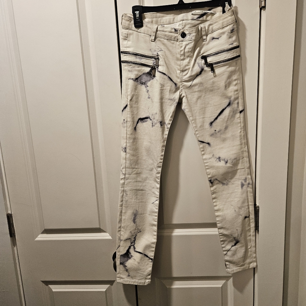 Zara Marble Slim Fit Jeans